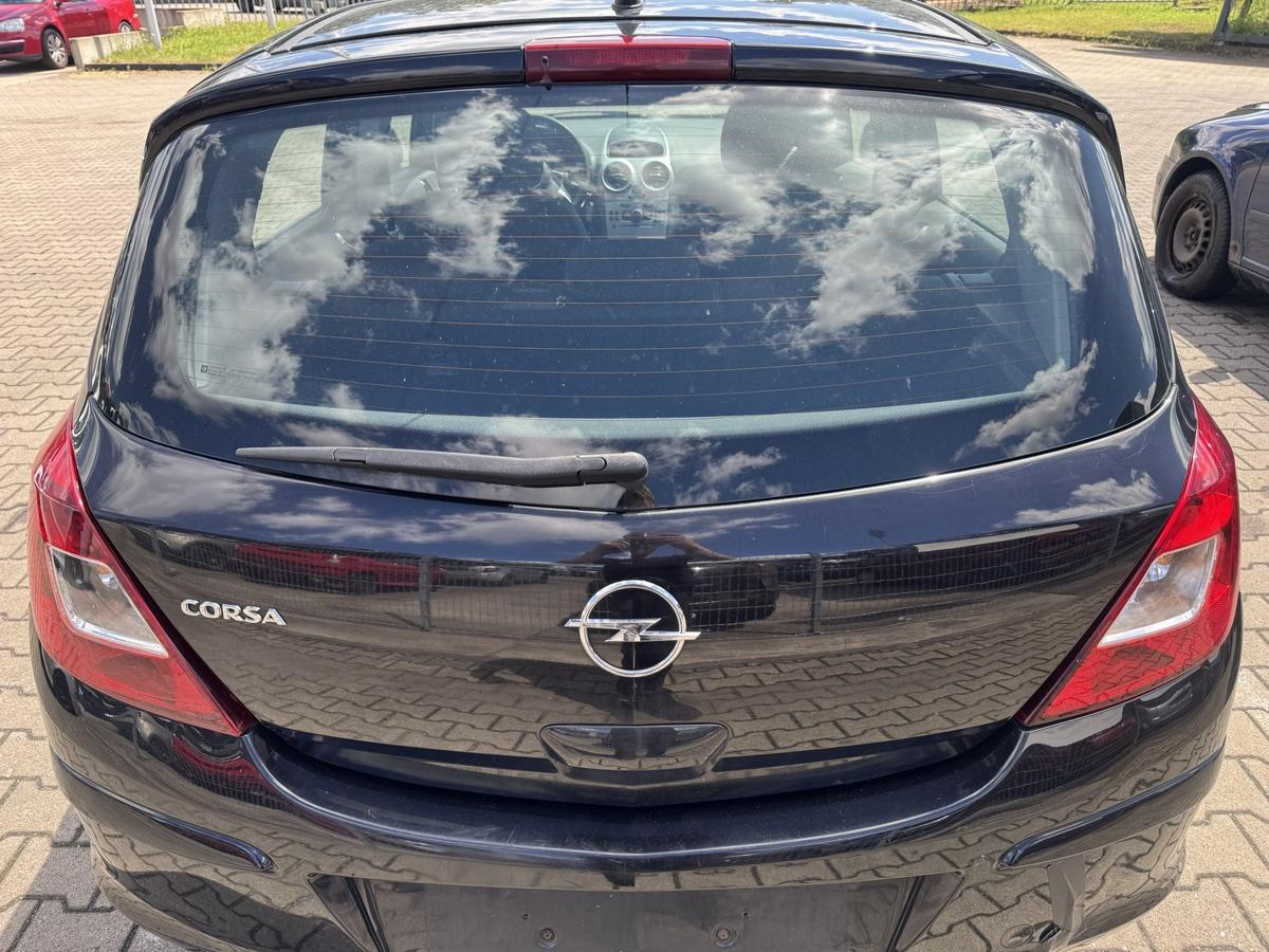 Opel Corsa D original Heckklappe mit Heckscheibe 5-T&uuml;rer Z20R Saphirschwarz Metallic Bj.2008